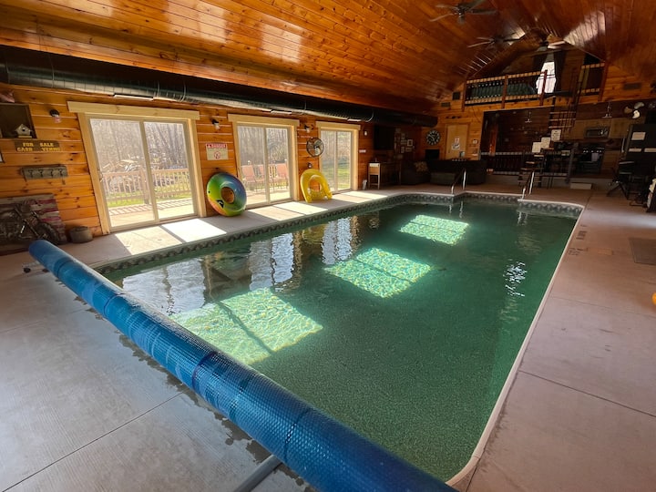 Indoor Heated Pool in the Adirondacks Houses for Rent in Gloversville
