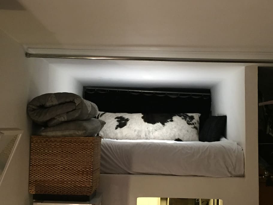 Loft bed...