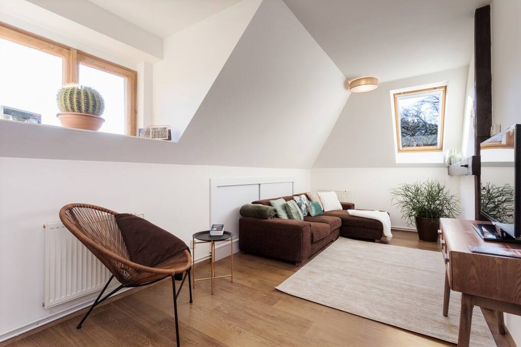 The living room