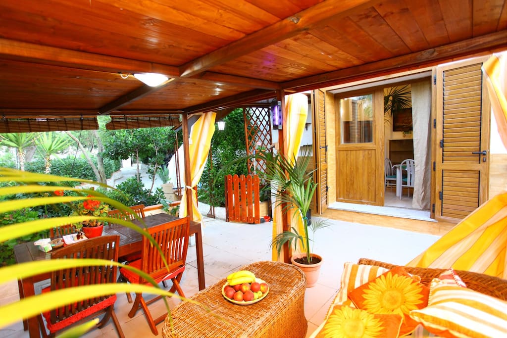 la veranda esterna