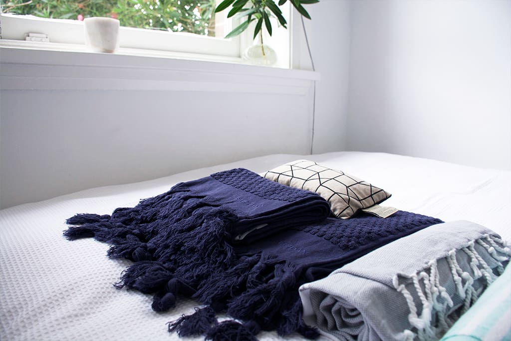 Nice towels for bath-beach and a heat pack are all provided.