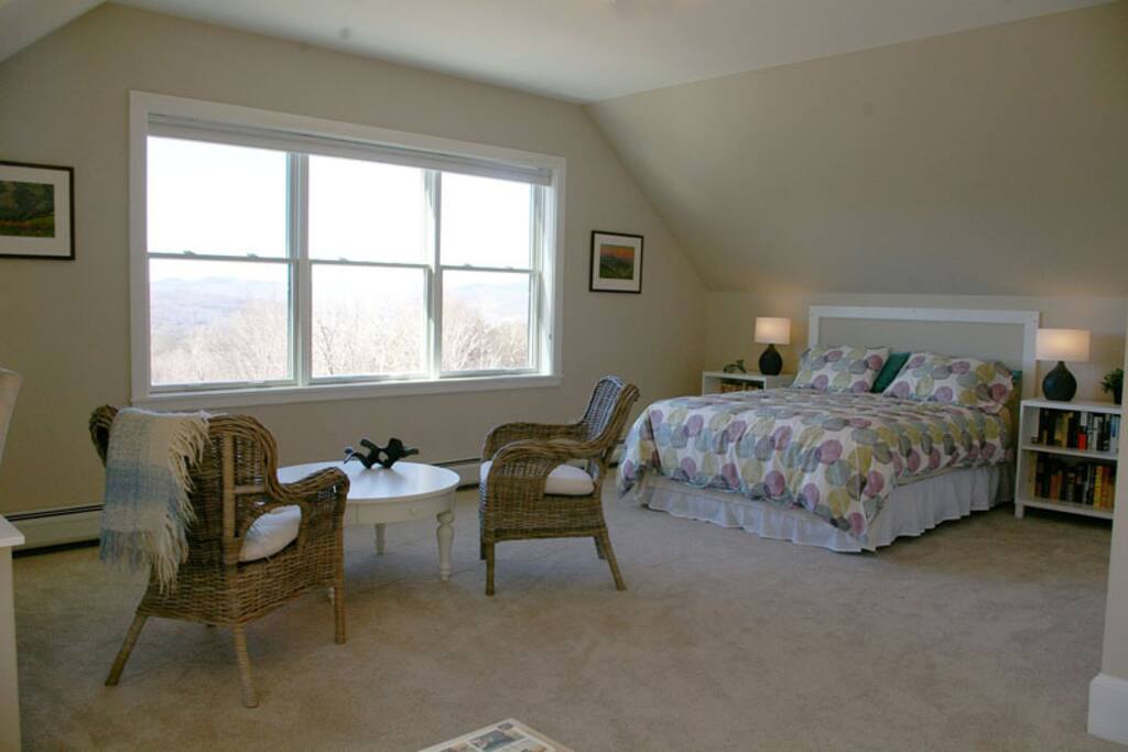 Your bedroom. It’s totally private.