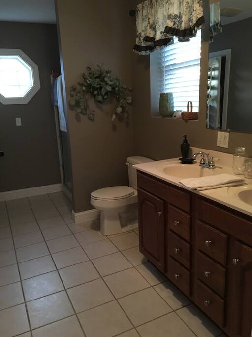 Master bathroom