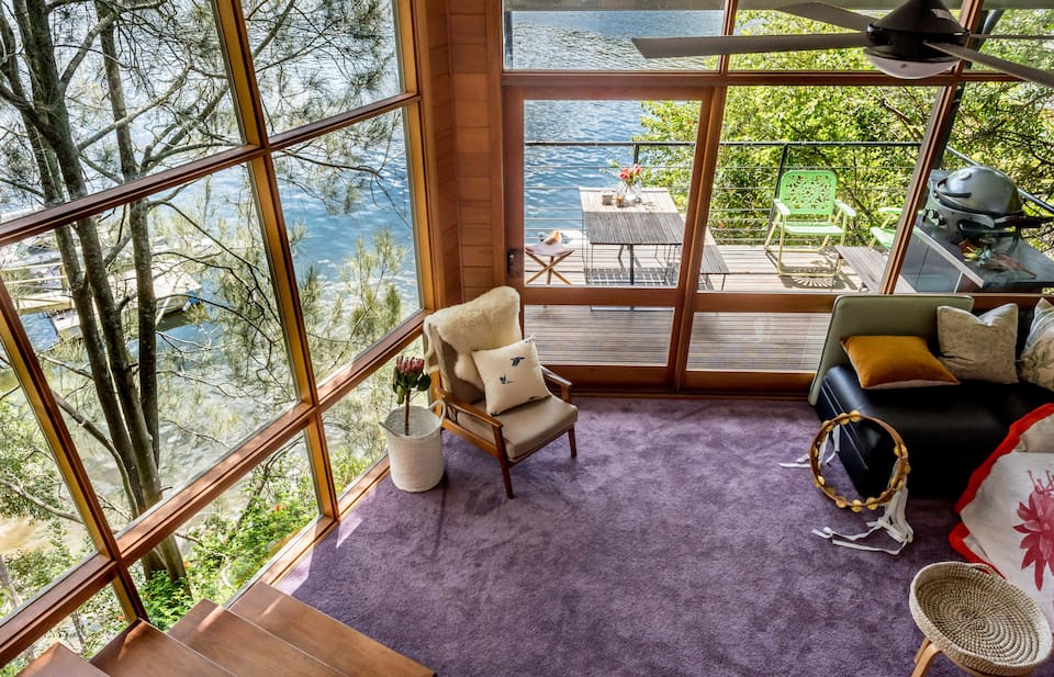 Riverfront 'Treehouse' Escape (8 Dusthole Pt) — foto 1