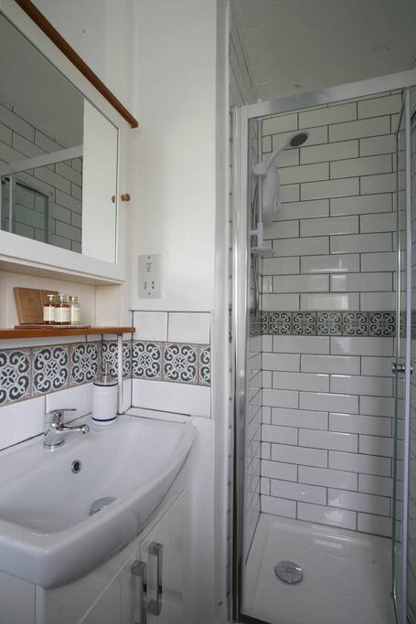 En-Suite Shower room with, Toilet and Basin