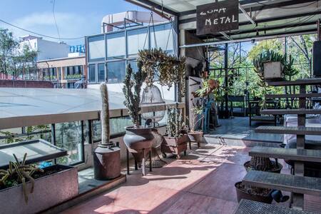 CONDESA Roof Art Studio 2, with private bathroom.