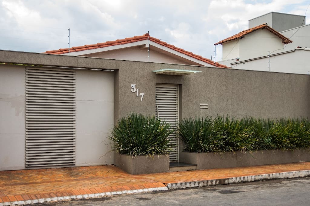 Frente da casa.