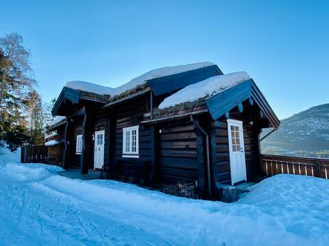 Log cabin at Hafjell