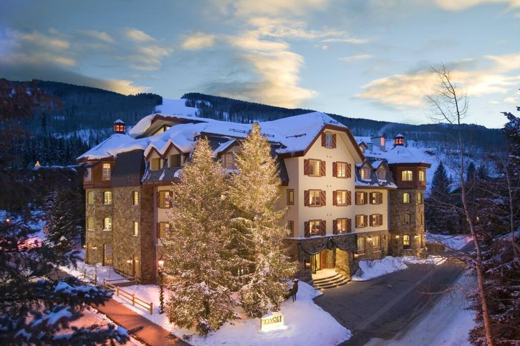 Your lovely holiday rental is only a stroll away from the chair lifts.