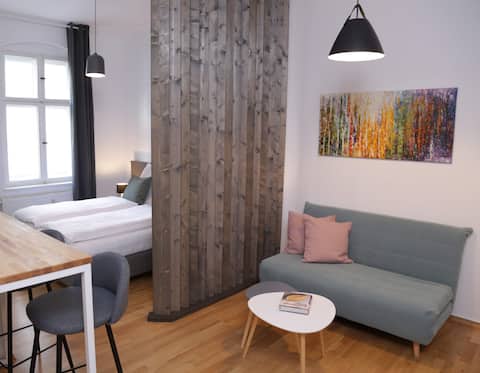 Leistungsstarkes Airbnb: Modern Studio Apartment next to Rosenthaler Platz in Berlin