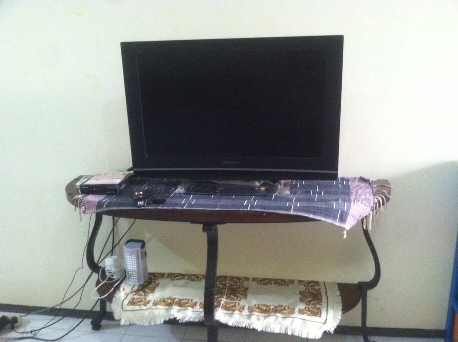 you will get tv cabel and extra emergency lamp