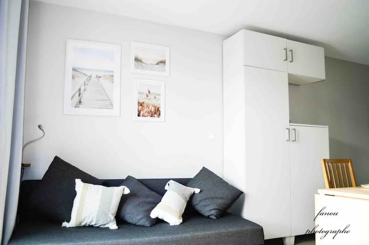 Studio Climatisé Vue Mer+wifi +Pkg - Palavas-les-Flots