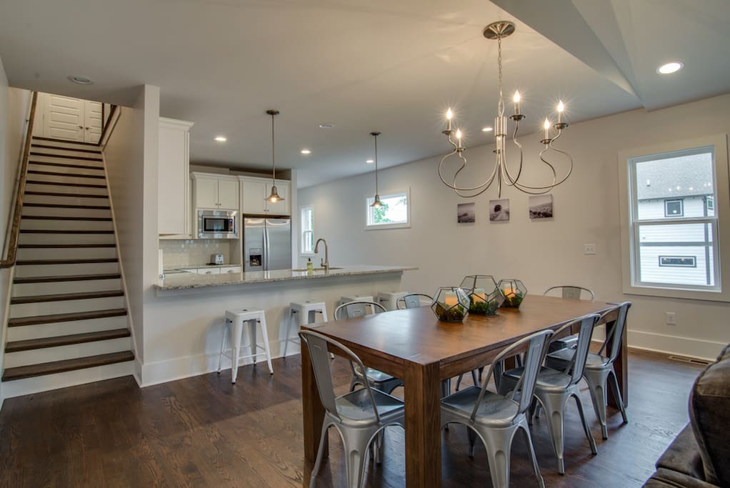 Dining area! Cook in with family and friends