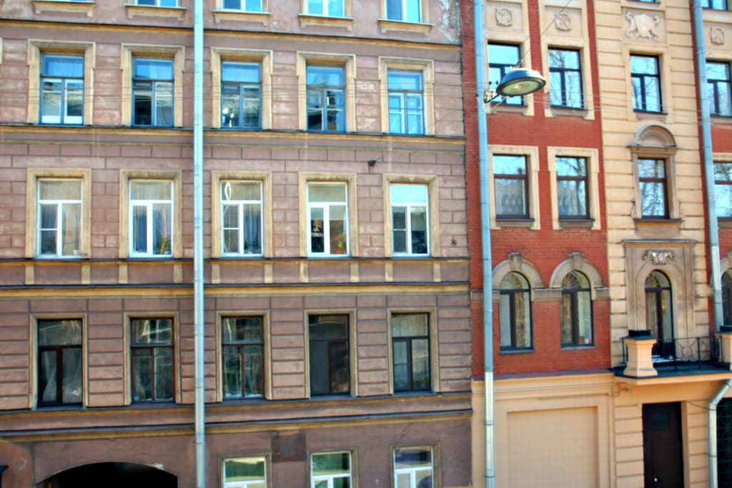 This is the view from the window