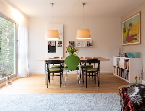 Apartment with views of the countryside & close to Messe Stadion