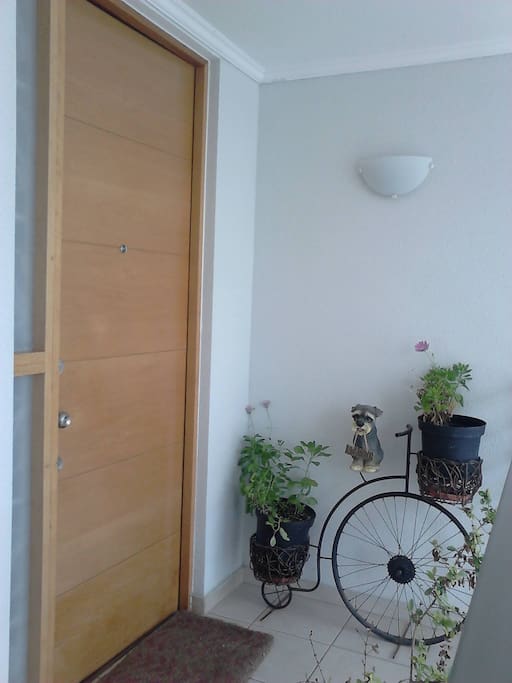 Acceso al departamento