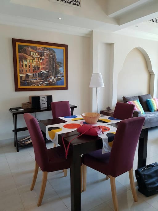 Dining and Living room