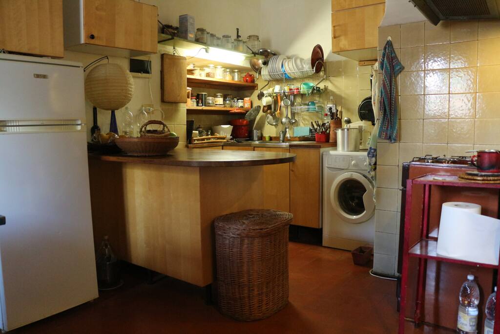 winter kitchen