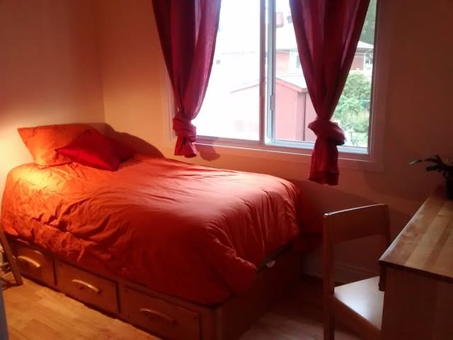 Near Airport Location Orange Room