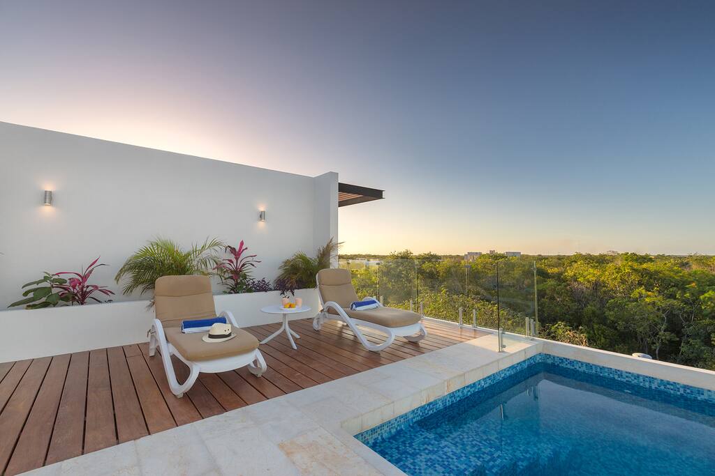 Enjoy your private pool