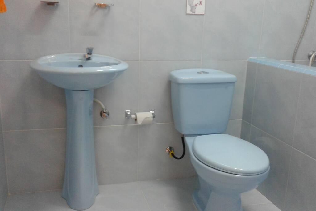 The bathroom