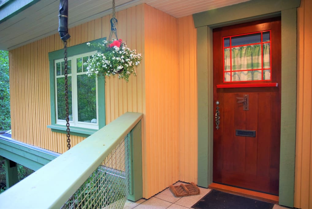 Your own private entrance.