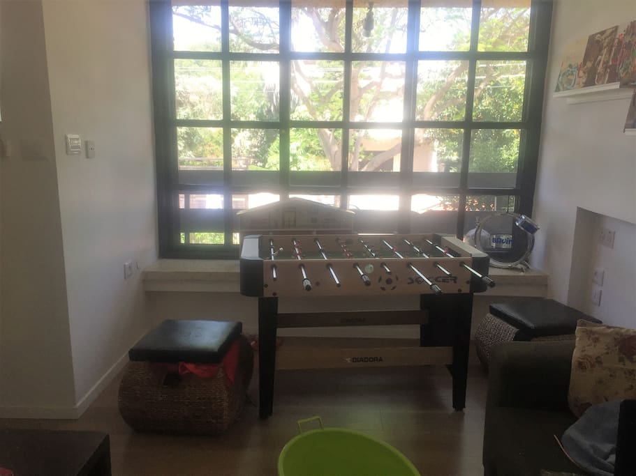 Half level Family room