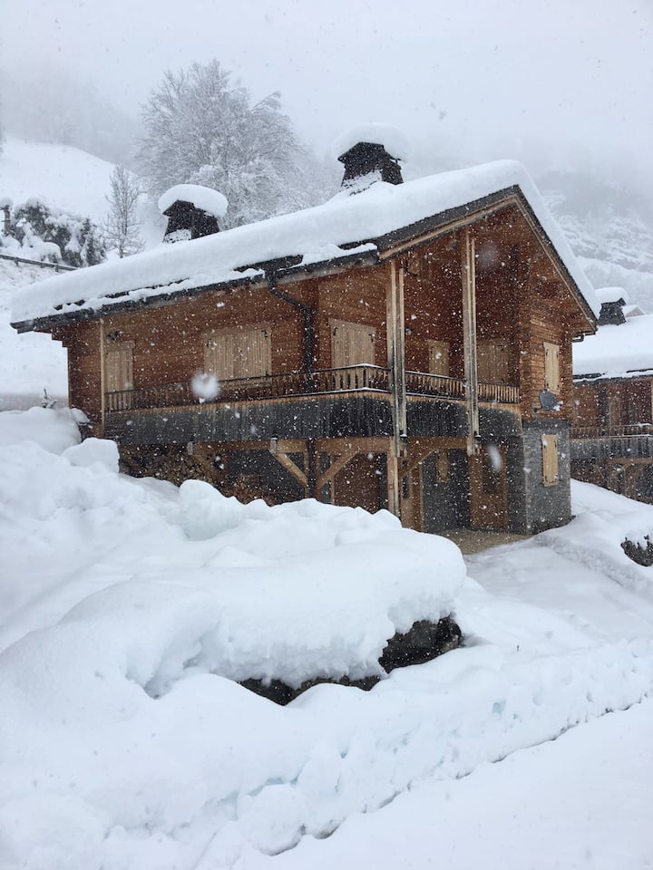 Mysterious Waterfall Chalet W/sauna Next To Slopes - Le Grand-Bornand