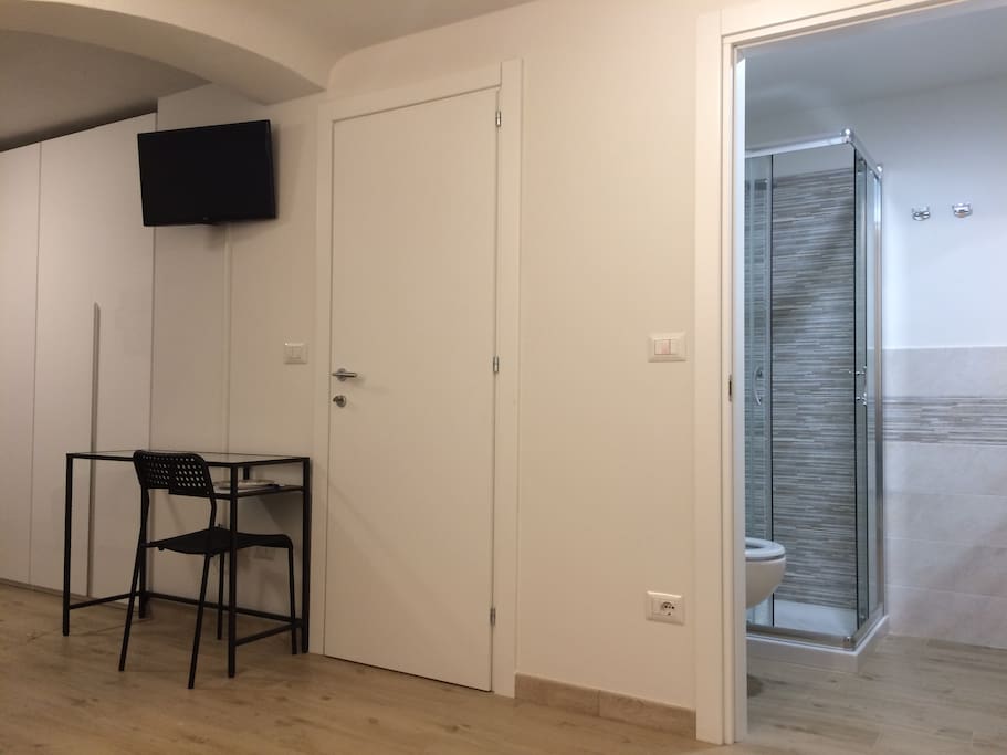 Bagno privato all'interno della camera