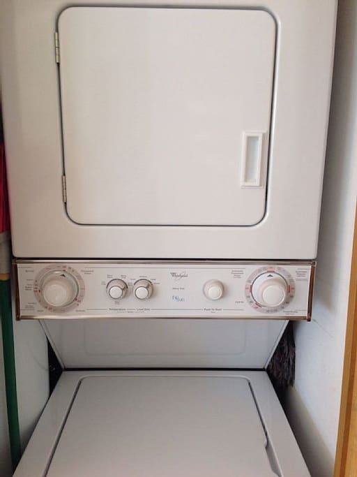 washer and dryer