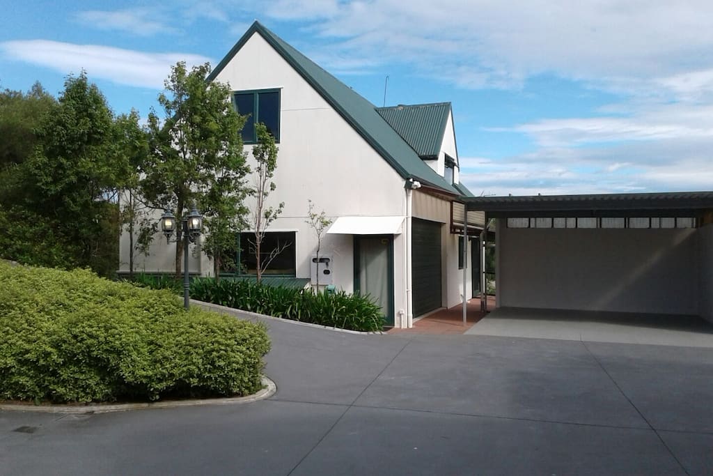 Two Bedroom Split-level Unit, Covered Parking Space for 2 cars