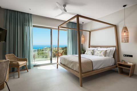 Paleo Villas -Salvia- Pool, Sea View, BBQ