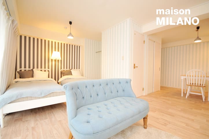 506 Renovated Private Apt★Central★Midosuji★32㎡