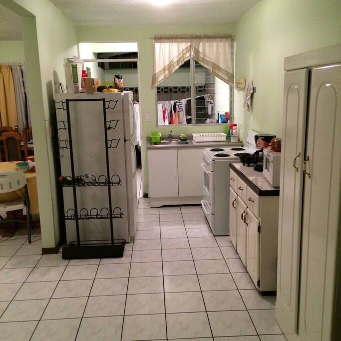It has a kitchen