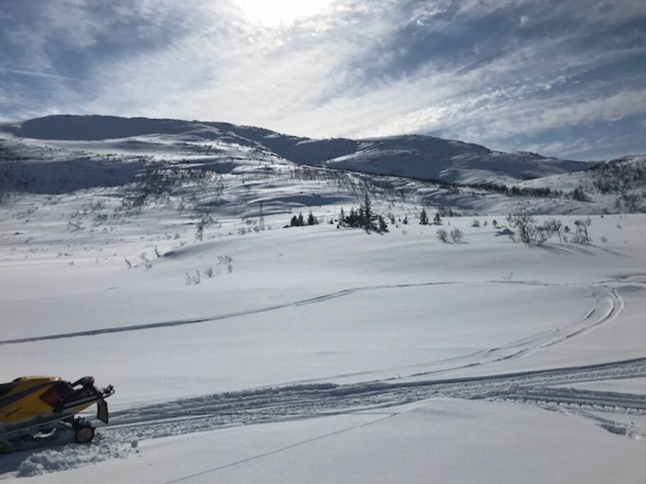 Nydelig turterreng sommer og vinter