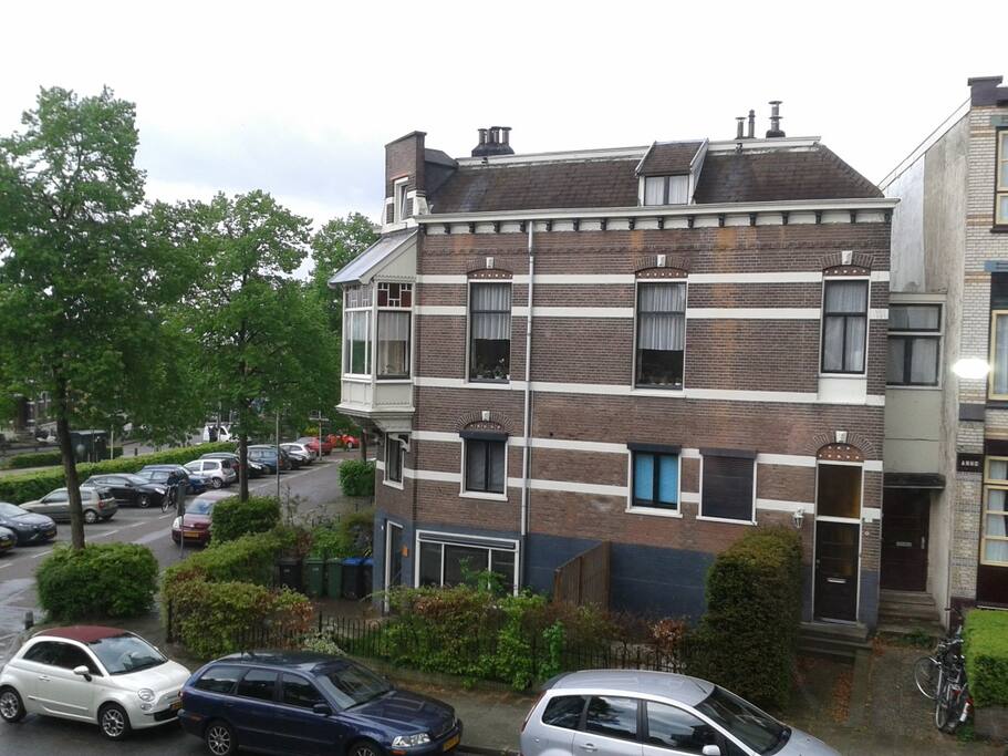 zijaanzicht pand