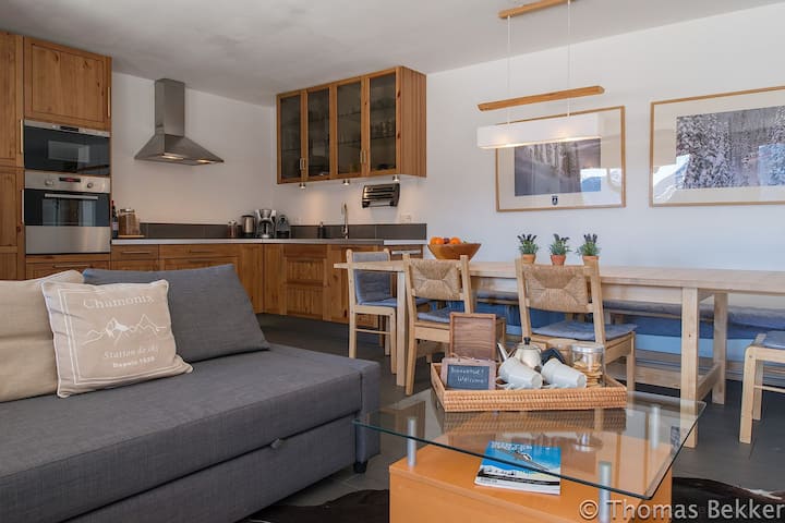 Appartement Ensoleillé Avec Bain Nordique Et Sauna - Vallorcine