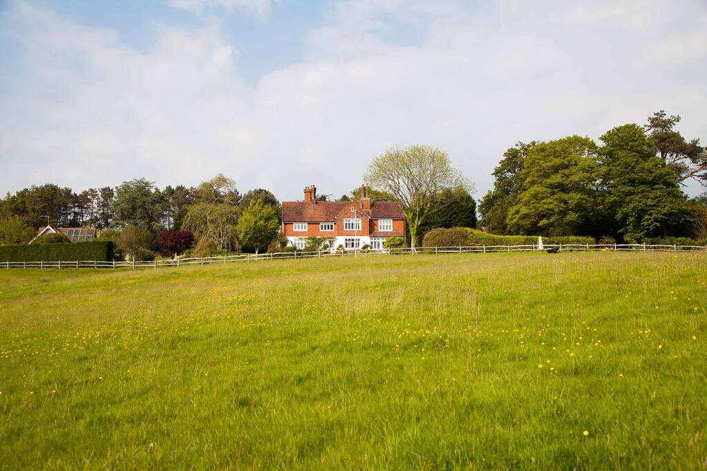 House from the field
