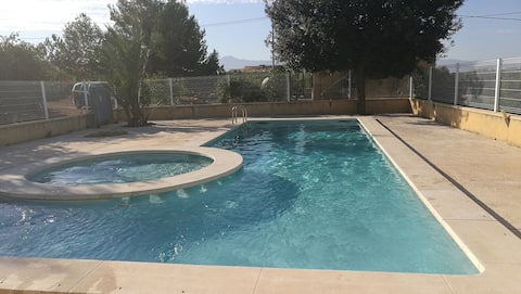 Very large country house, with a swimming pool and courts