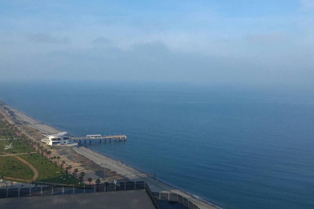 The magnificent view from the apartment zulu vip 1