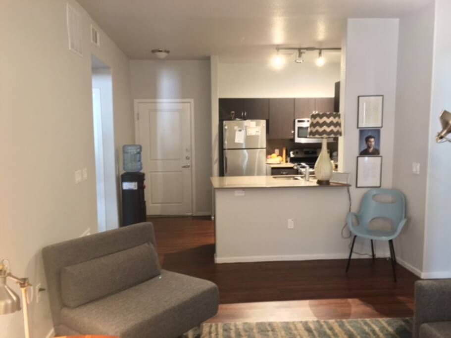 Living Room and Kitchen