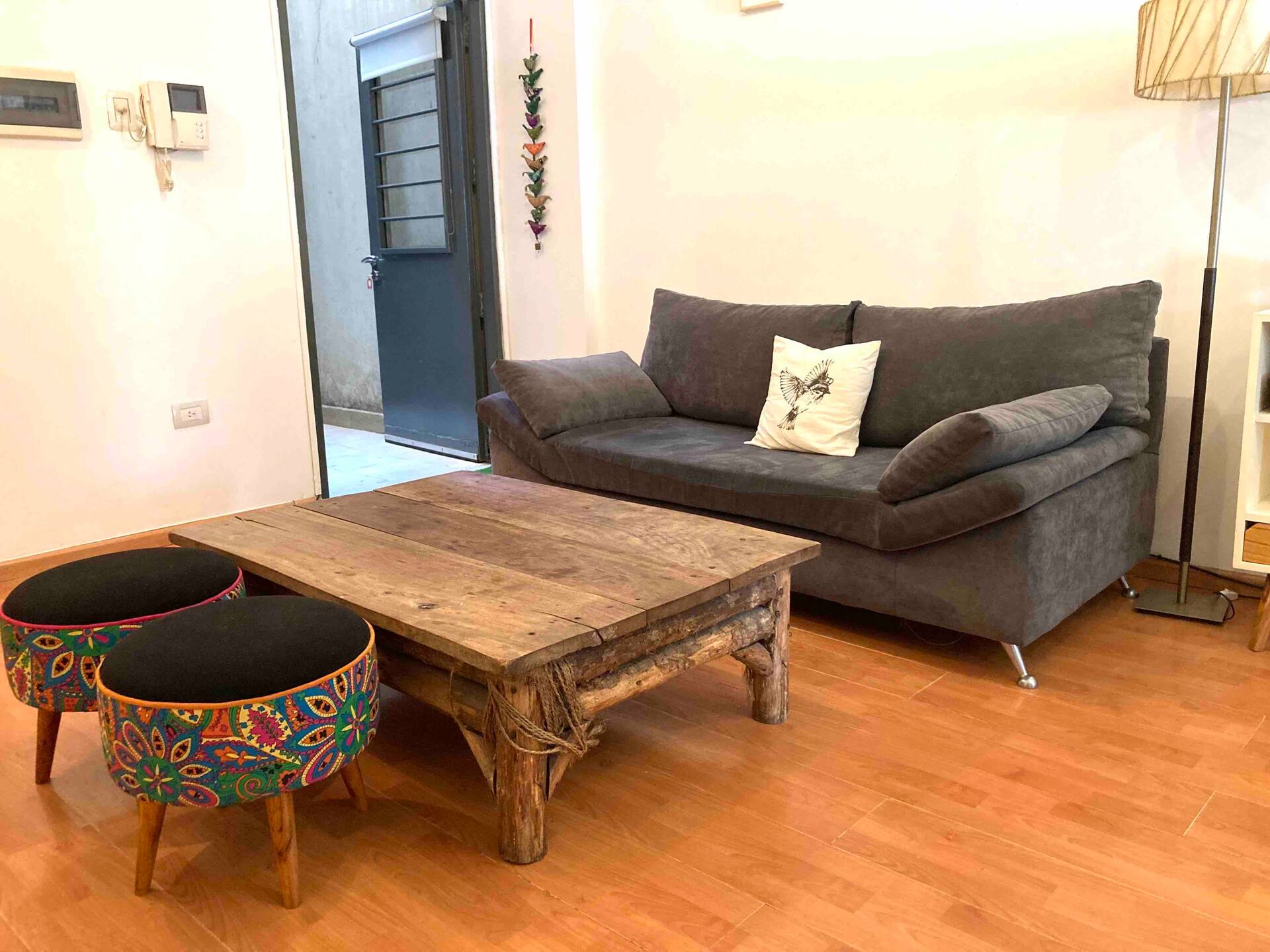 Apartamento de 1 dormitório com terraço em Villa Crespo