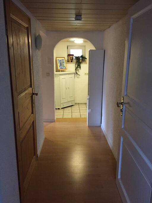 Blick vom Wohnungseingang