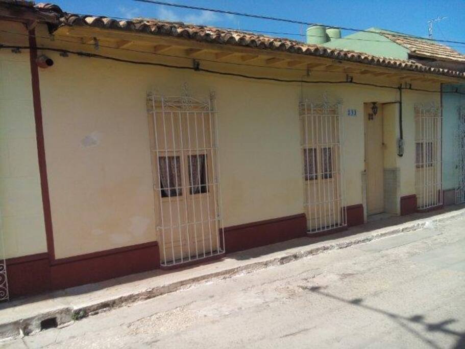 Frente de la casa
