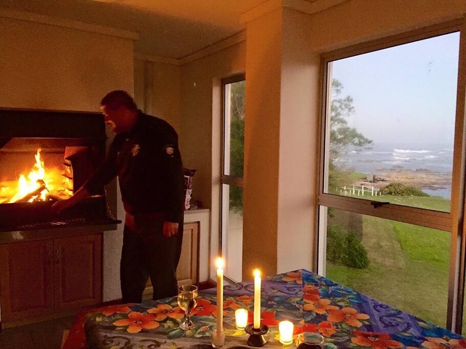 Braai (bbq) with a view