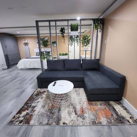 Top performing Airbnb: Studio Suite with Separate Entrance in Delta