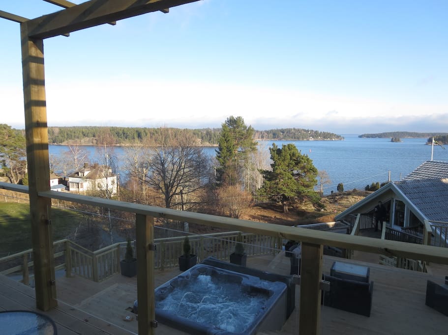 View from terrace