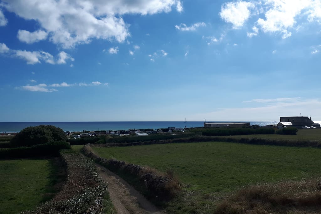 Vue mer depuis la chambre et le salon