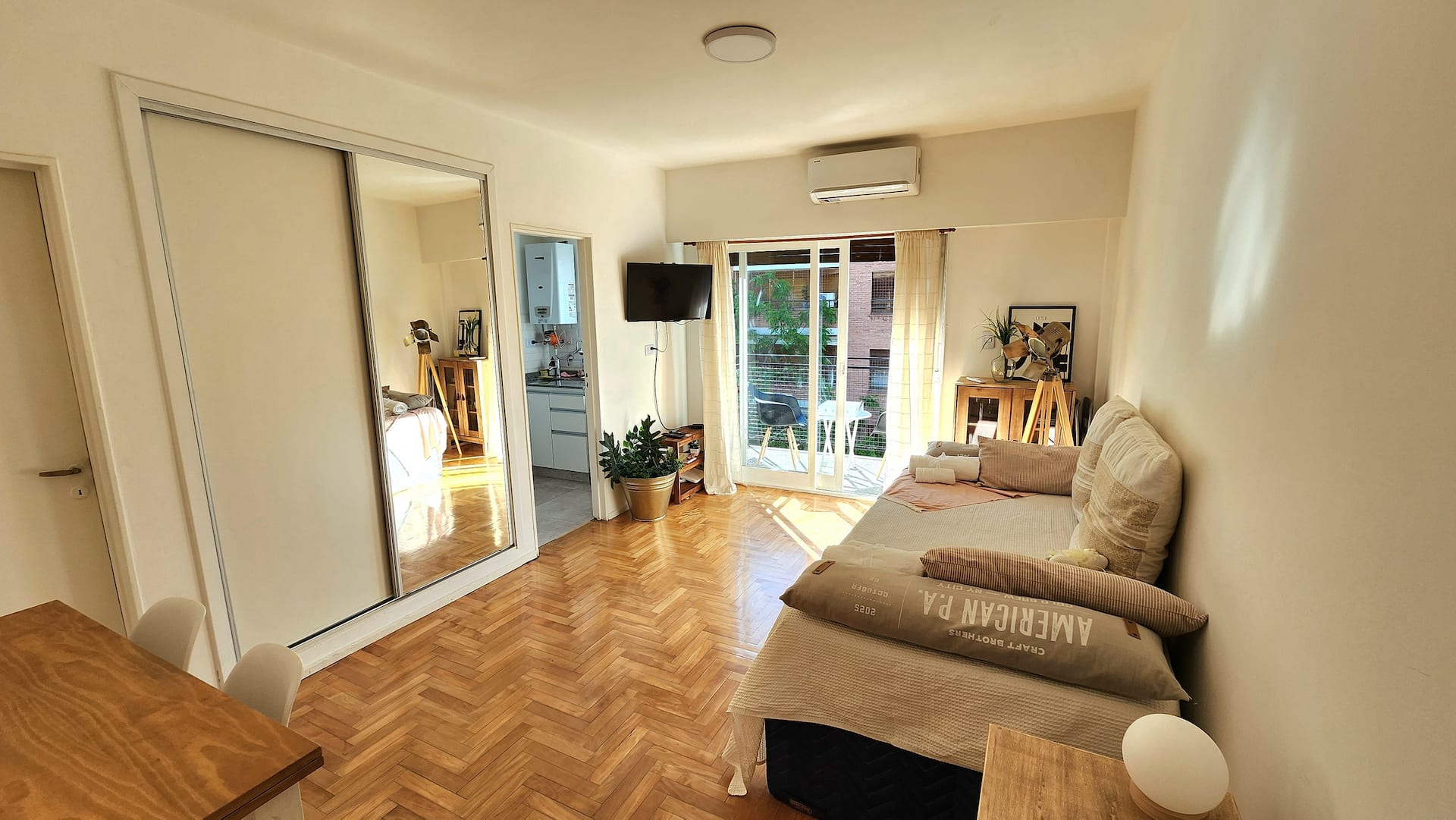 Apartamento mobiliado tipo studio em Palermo