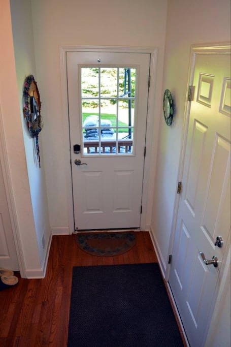 Guest entrance